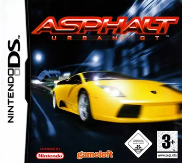 Asphalt - Urban GT (USA) (En,Fr,Es) box cover front